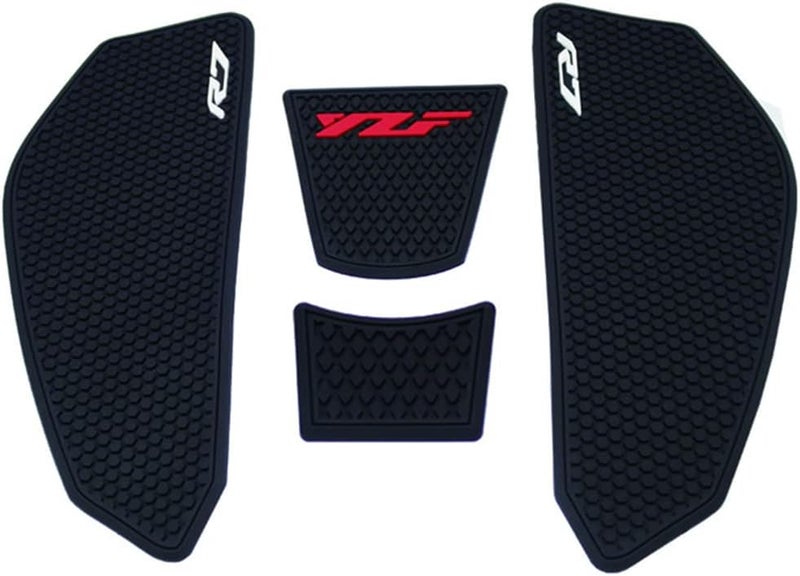 VORILES for YZF R7 YZF r7 2025 2024 2023 2022 2021 Accessories Fuel Tank Pads Protect Motorcycle Fuel Tank Stickers Fuel Tank Protection Pads Knee Anti-Slip Pads Fuel Tank Grips Tank Pads（red） - Image 2